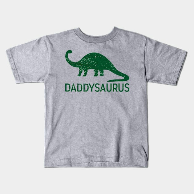 Daddysaurus Kids T-Shirt by Kyle O'Briant